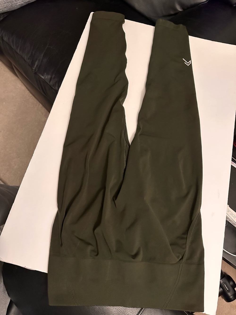 Authentic Oner Active Dark Olive Leggings XL bnwt